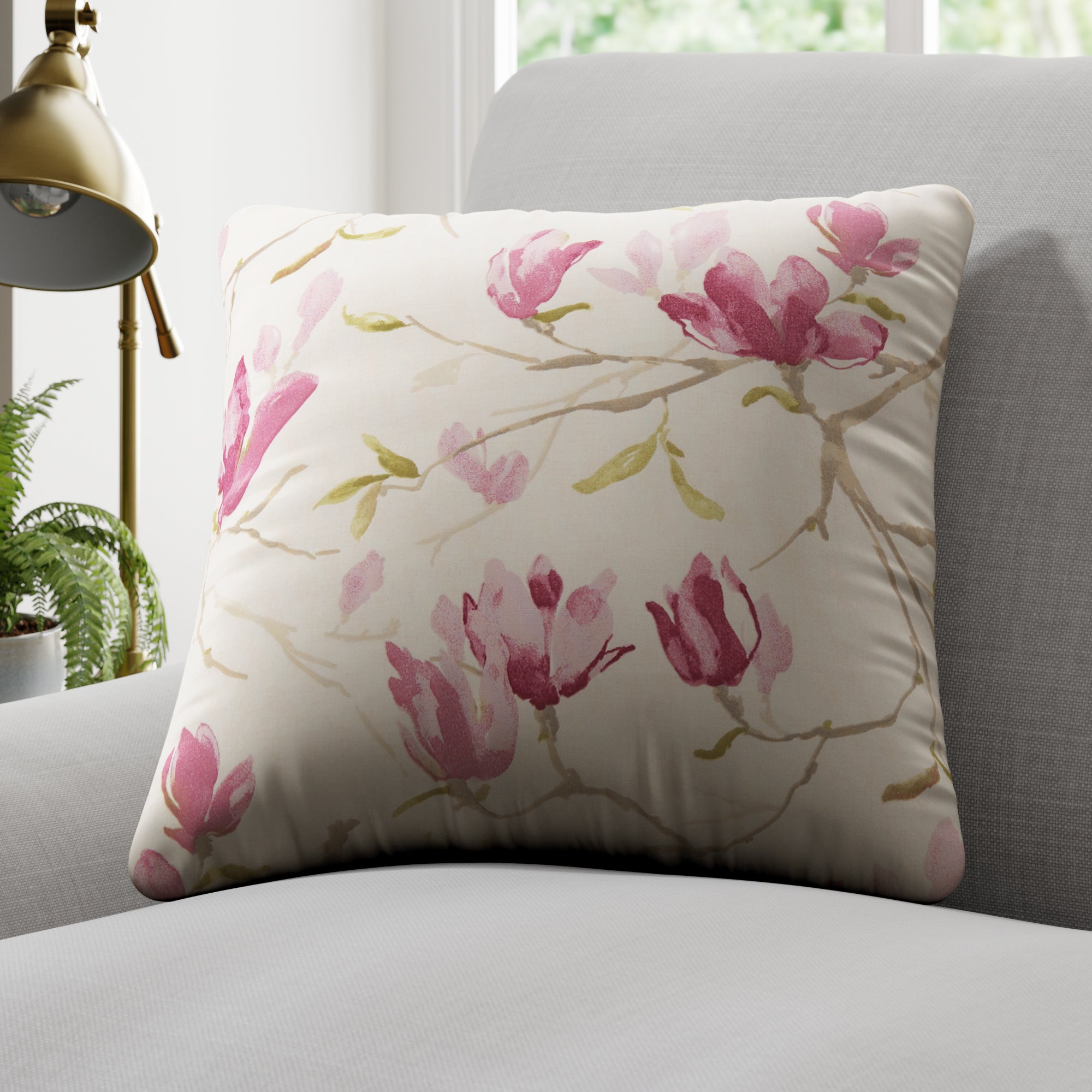 Magnolia Made to Order Cushion Cover Magnolia Pink