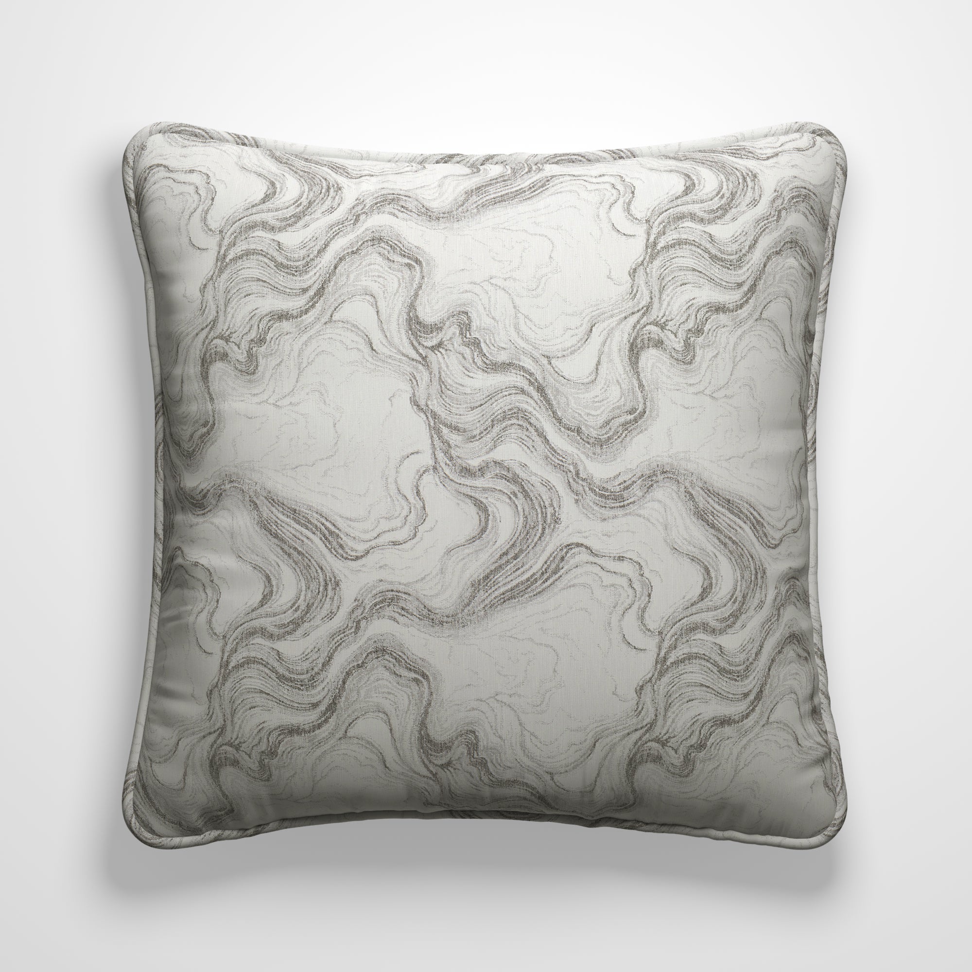 Marble Made to Order Cushion Cover Marble Silver
