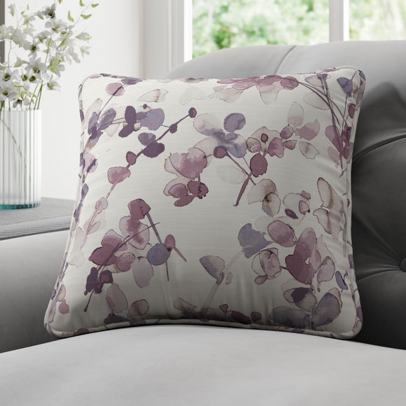 Grey and shop plum cushions