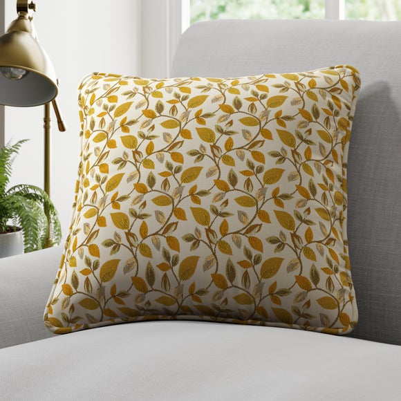 Yellow Mustard Cushion Covers Dunelm