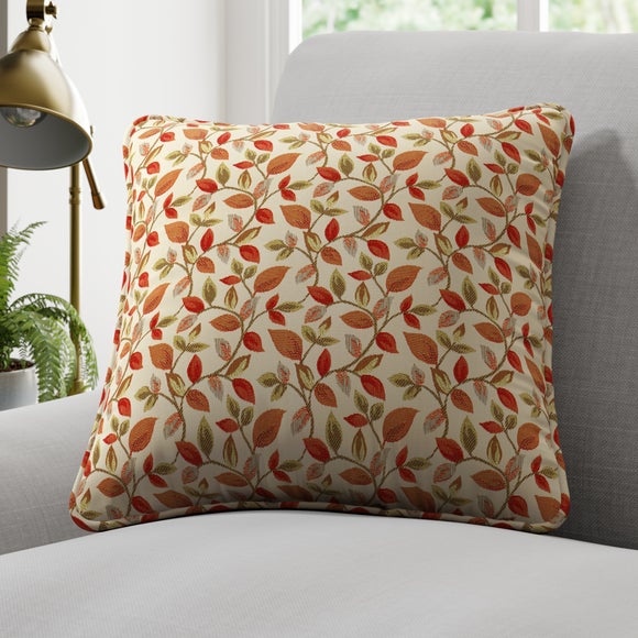 Dunelm orange cushions sale