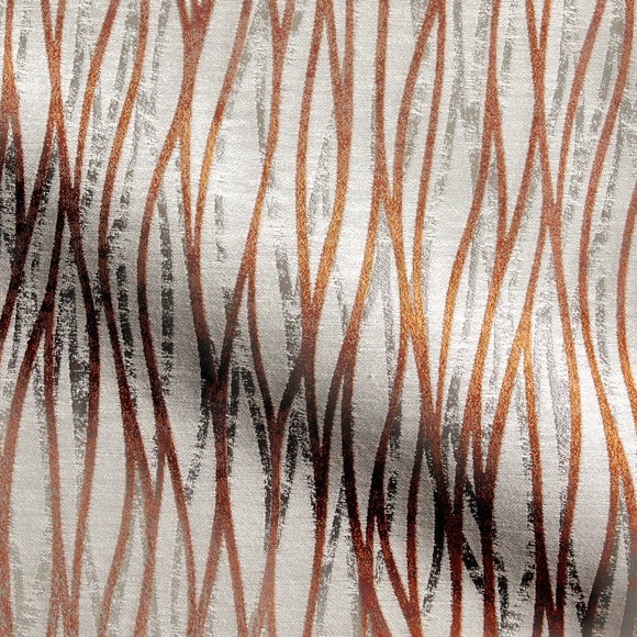 Linear Made to Measure Roman Blind Linear Burnt