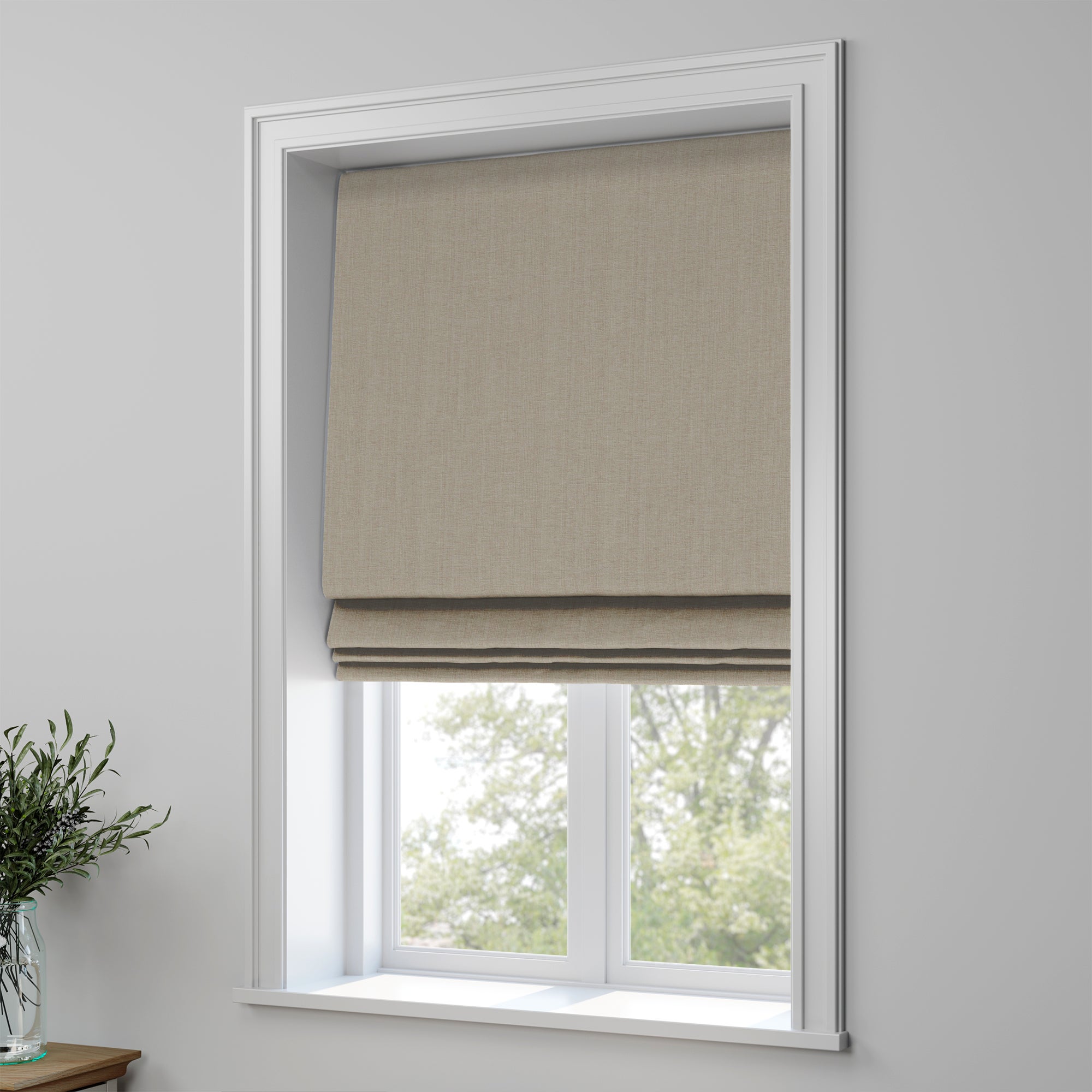 Bowness Made to Measure Roman Blind Bowness Snow