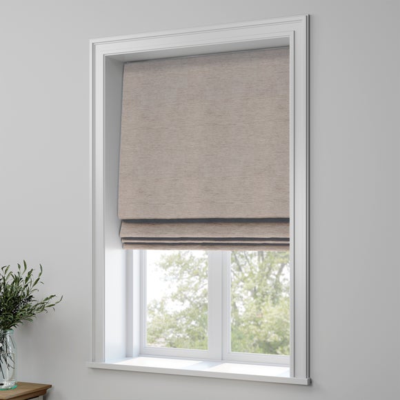 Kensington Made to Measure Roman Blind Kensington Silver