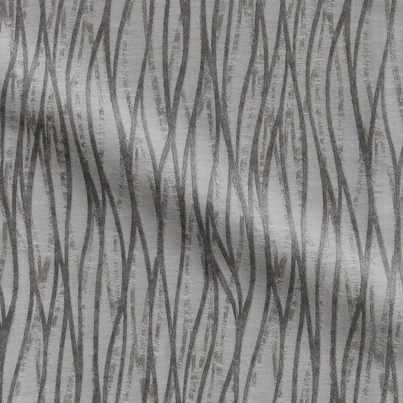 Linear Made to Measure Roman Blind Linear Silver