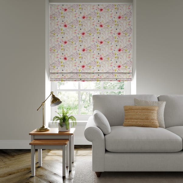 Felicity Made to Measure Roman Blind Felicity Pink