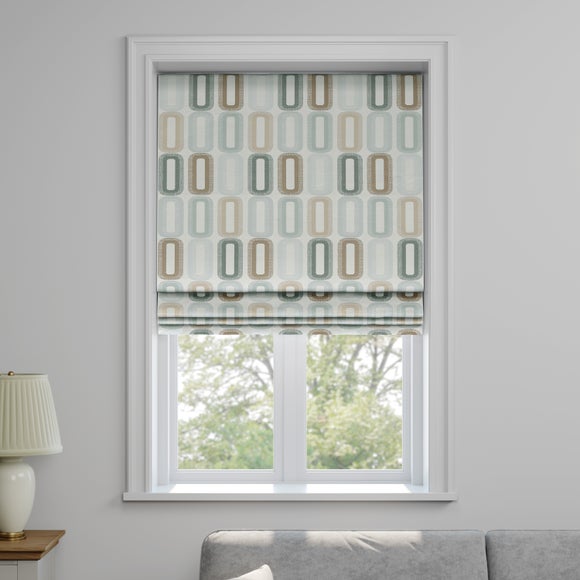 Dahl Made to Measure Roman Blind Dahl Duck Egg