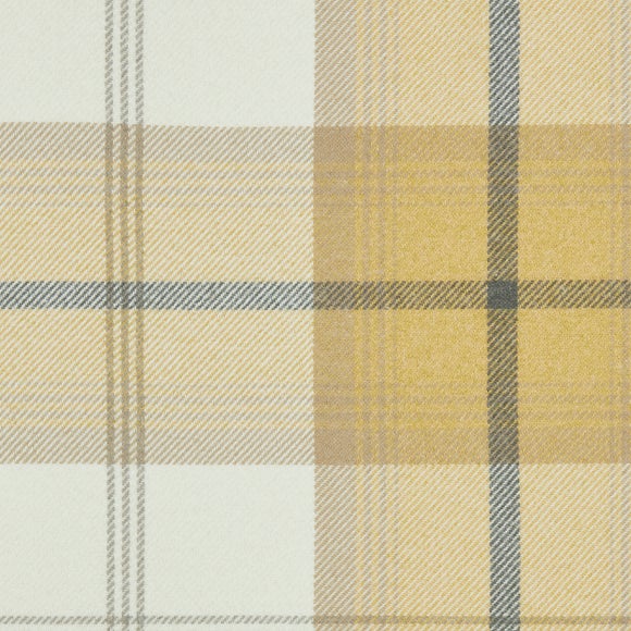 Highland Check Made to Measure Roman Blind Highland Check Ochre