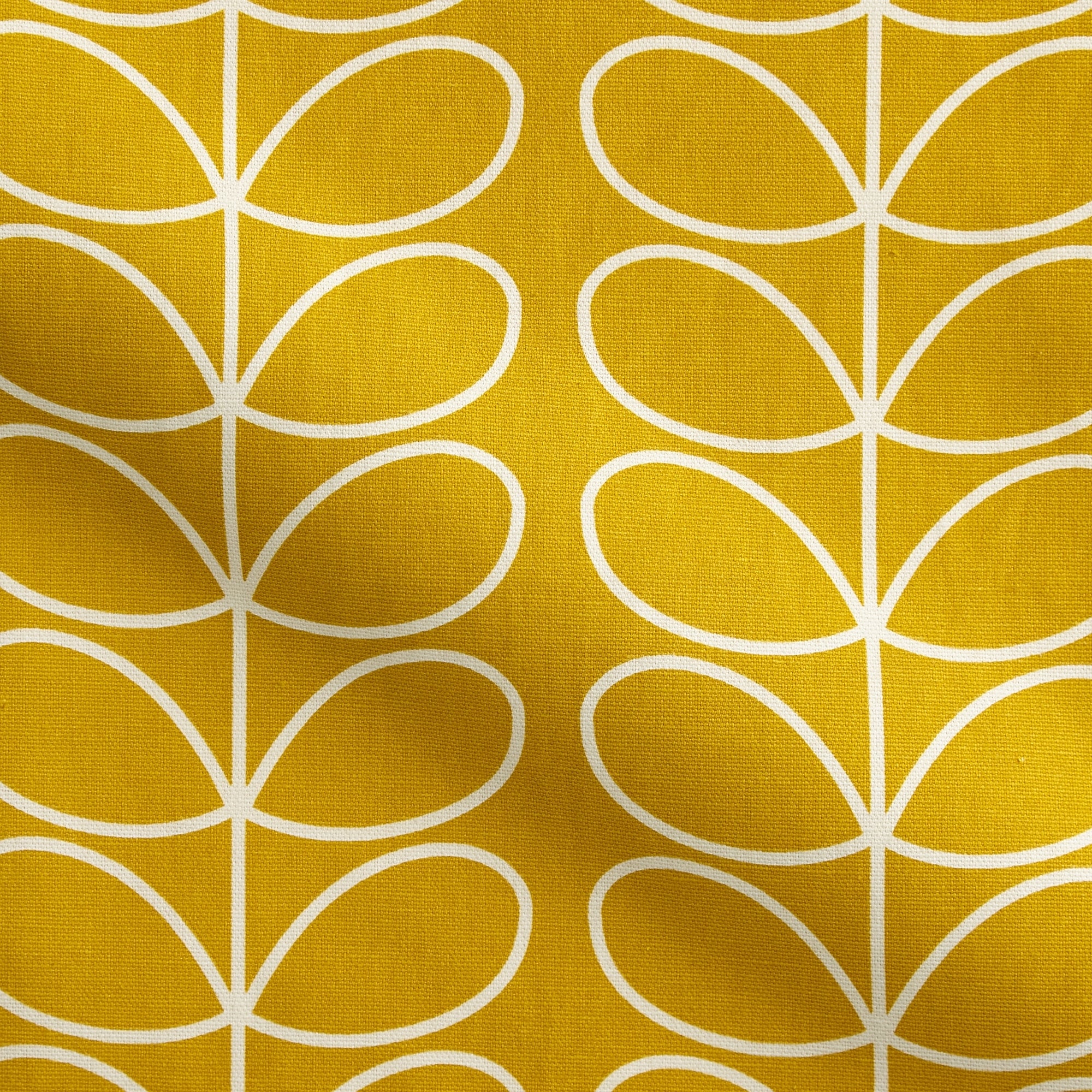 Orla Kiely Linear Stem Made to Measure Roman Blind Orla Kiely Linear Stem Dandelion