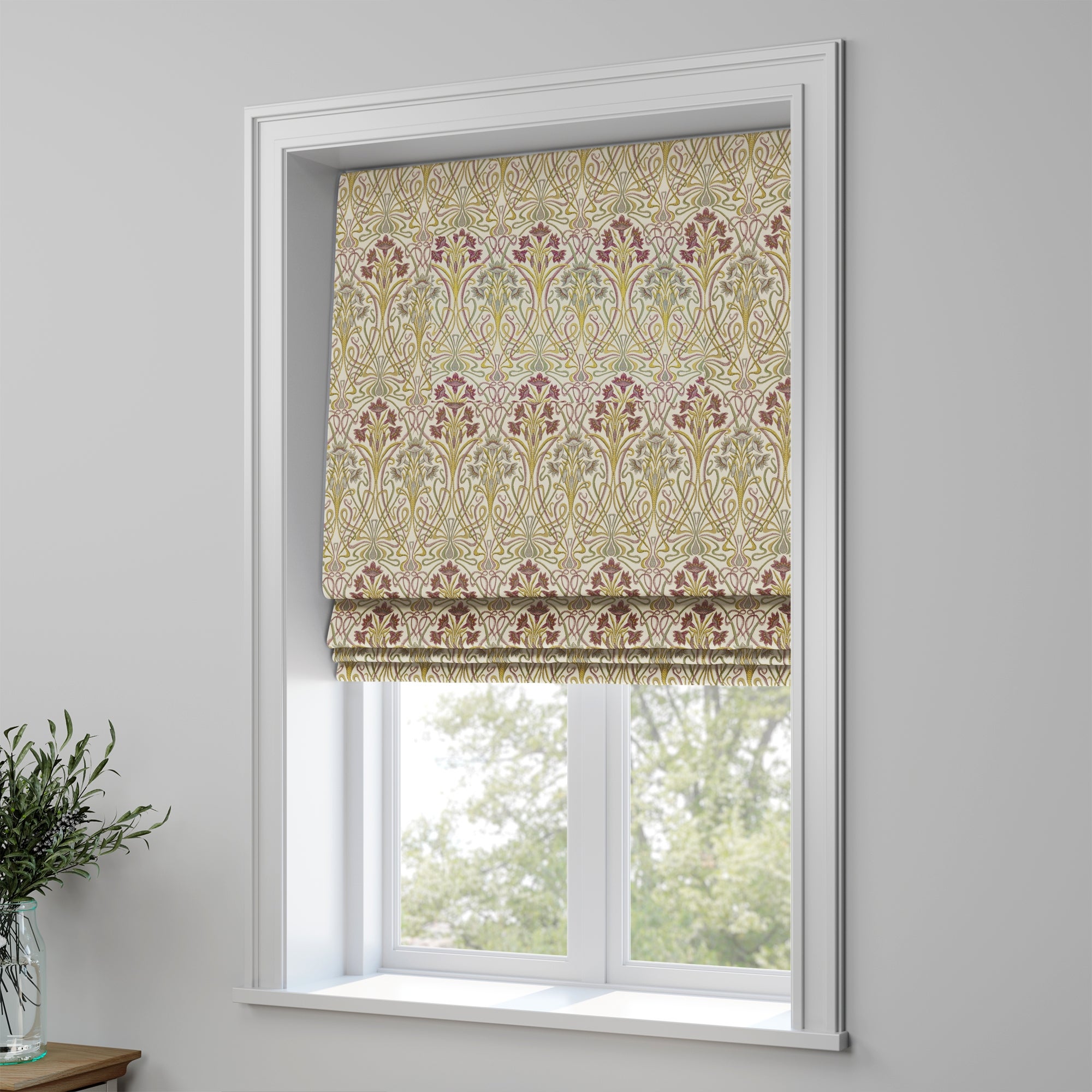 Lucetta Made to Measure Roman Blind Lucetta Mulberry