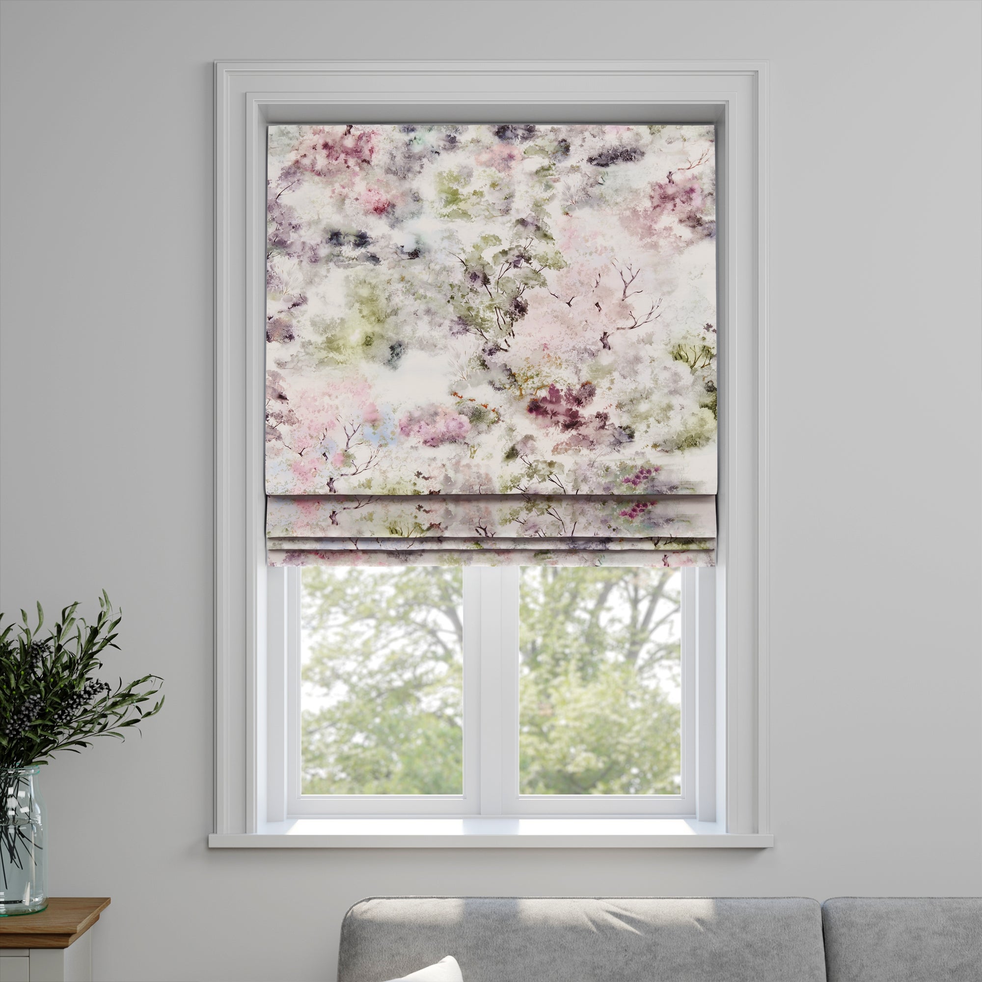 Claude Made to Measure Roman Blind Claude Damson