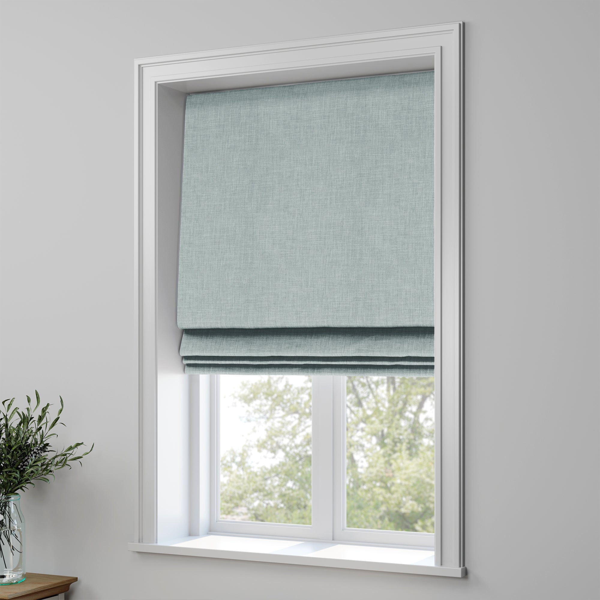 Linoso Made to Measure Roman Blind Linoso Cloud