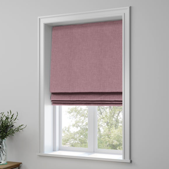 Linoso Made to Measure Roman Blind Linoso Heather