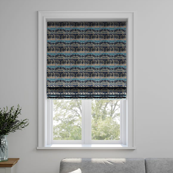 Budapest Made to Measure Roman Blind Budapest Teal