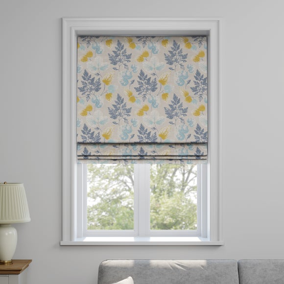 Olea Made to Measure Roman Blind Olea Indigo