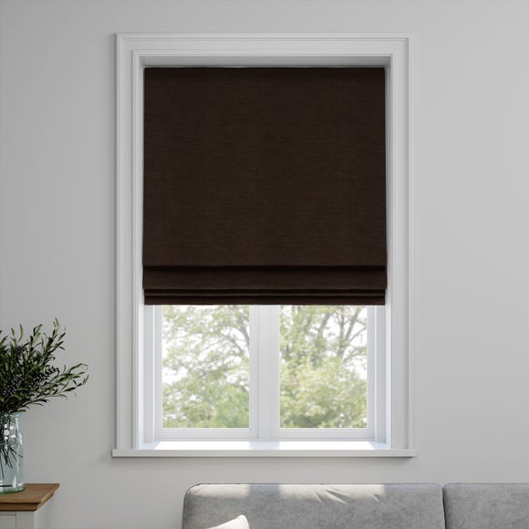 Kensington Made to Measure Roman Blind Kensington Chocolate