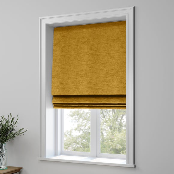 Kensington Made to Measure Roman Blind Kensington Mustard