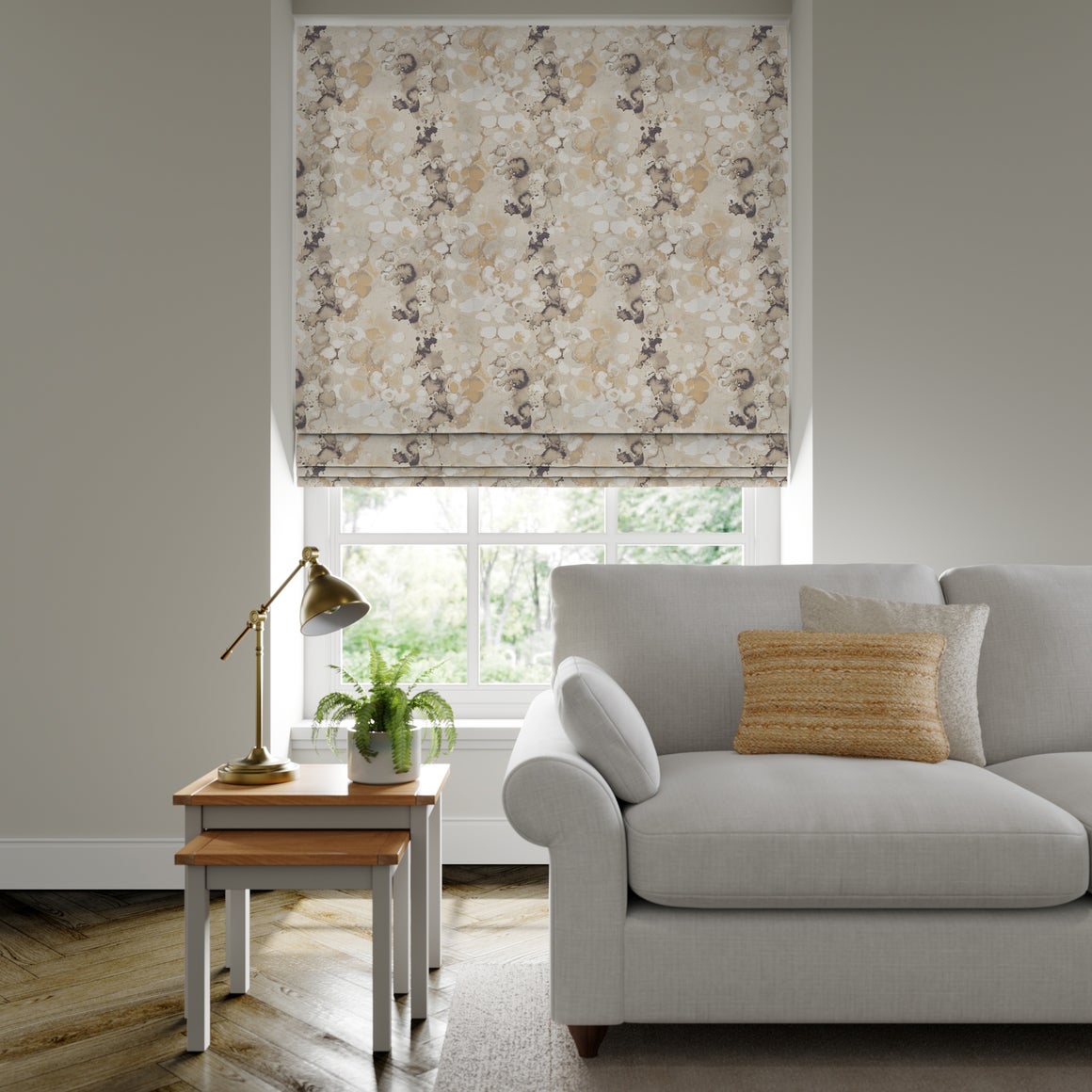 Laverne Made to Measure Roman Blind | Dunelm