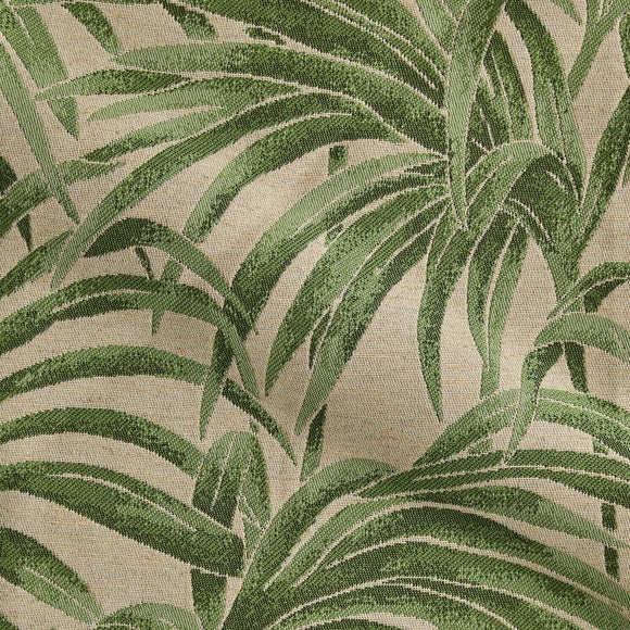 Palm Jacquard Made to Measure Roman Blind Palm Jacquard Green