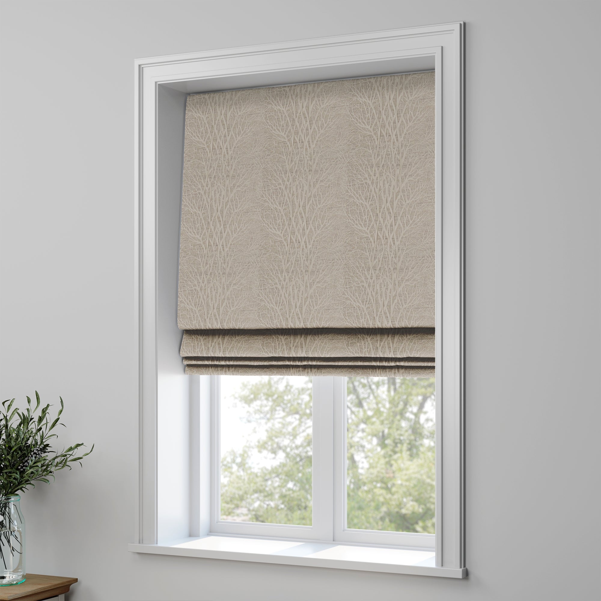Linford Made to Measure Roman Blind Linford Cobblestone