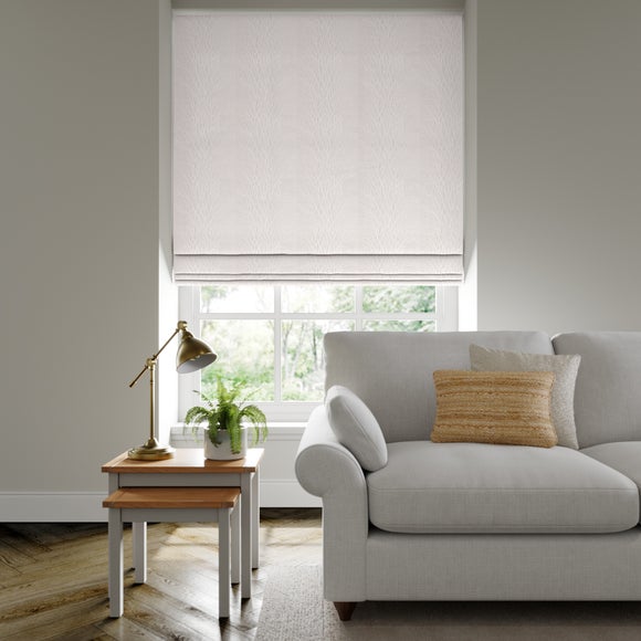 Linford Made to Measure Roman Blind Linford Grey Whisper