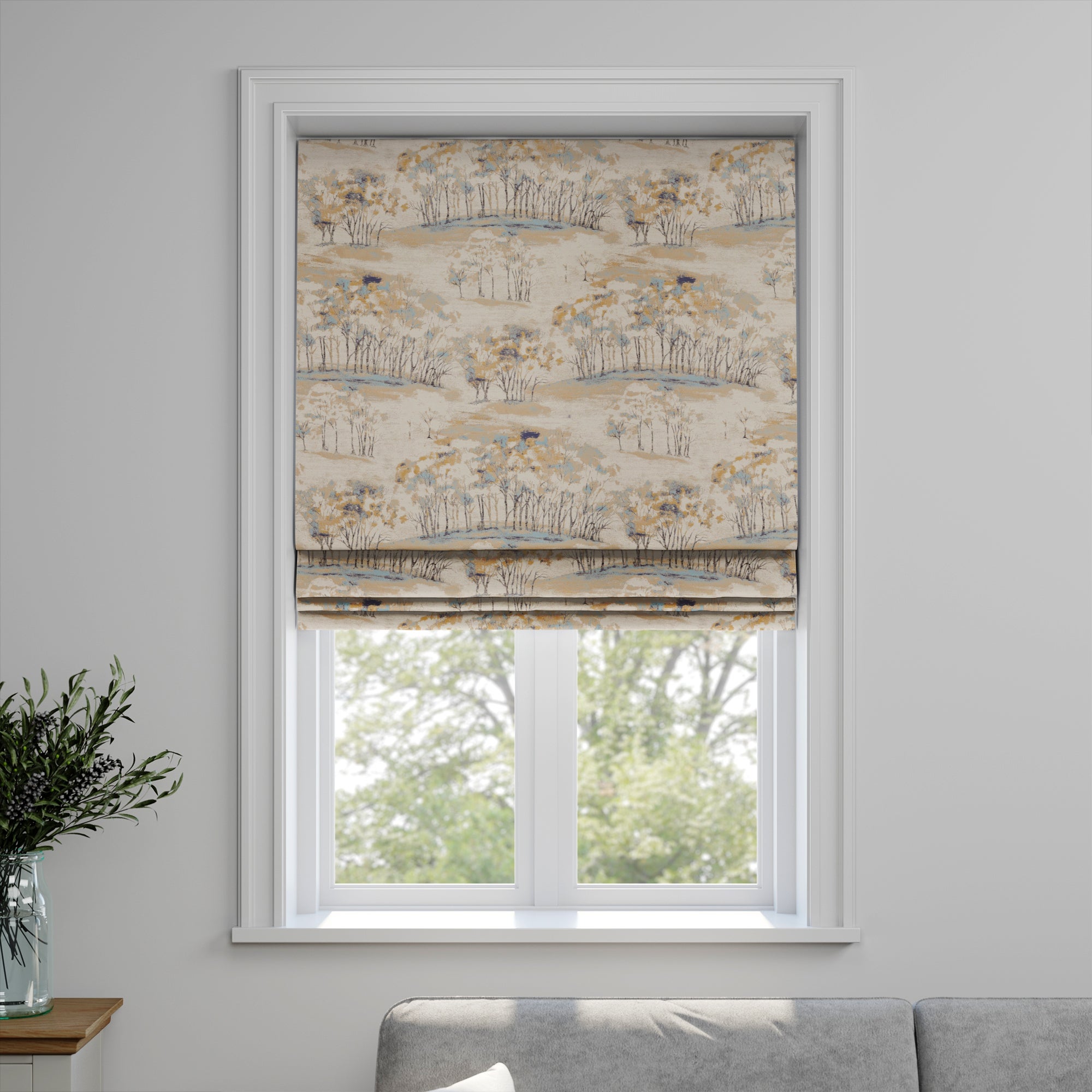 Arezzo Made to Measure Roman Blind Arezzo Indigo