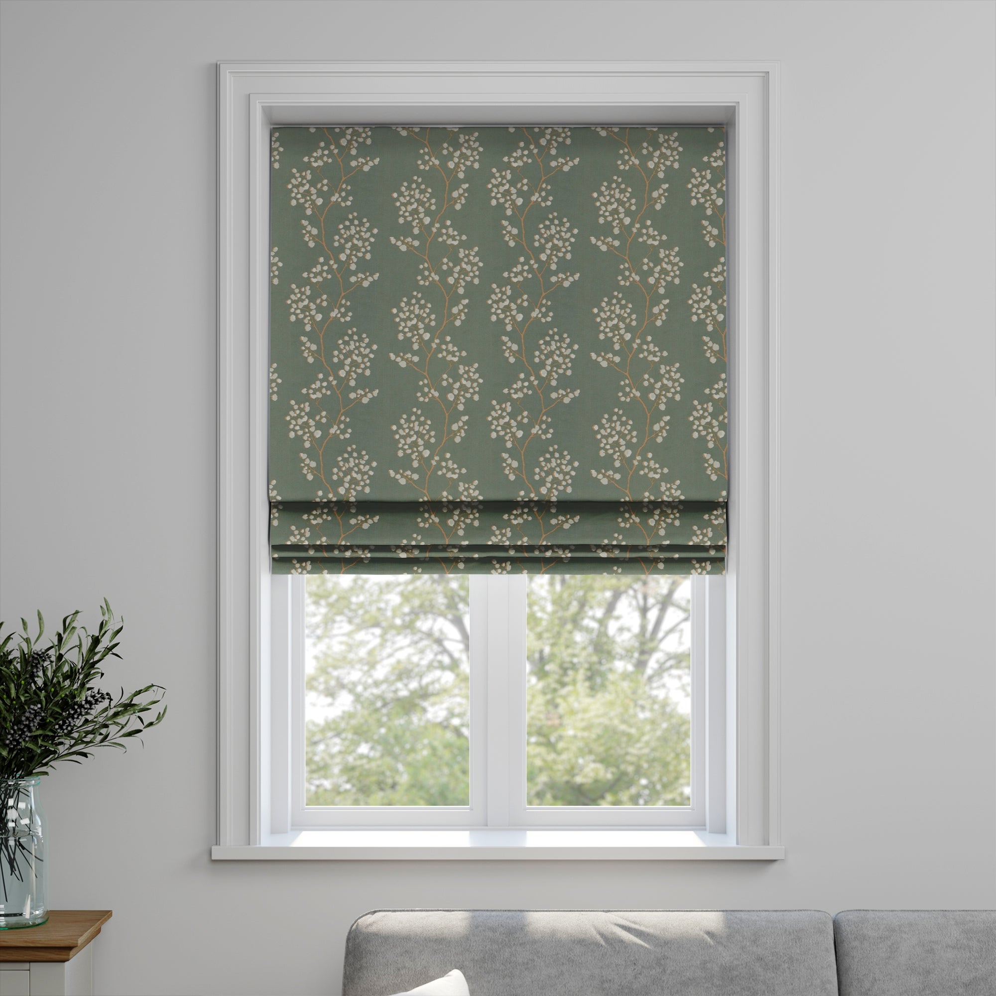 Blickling Made to Measure Roman Blind Blickling Forest