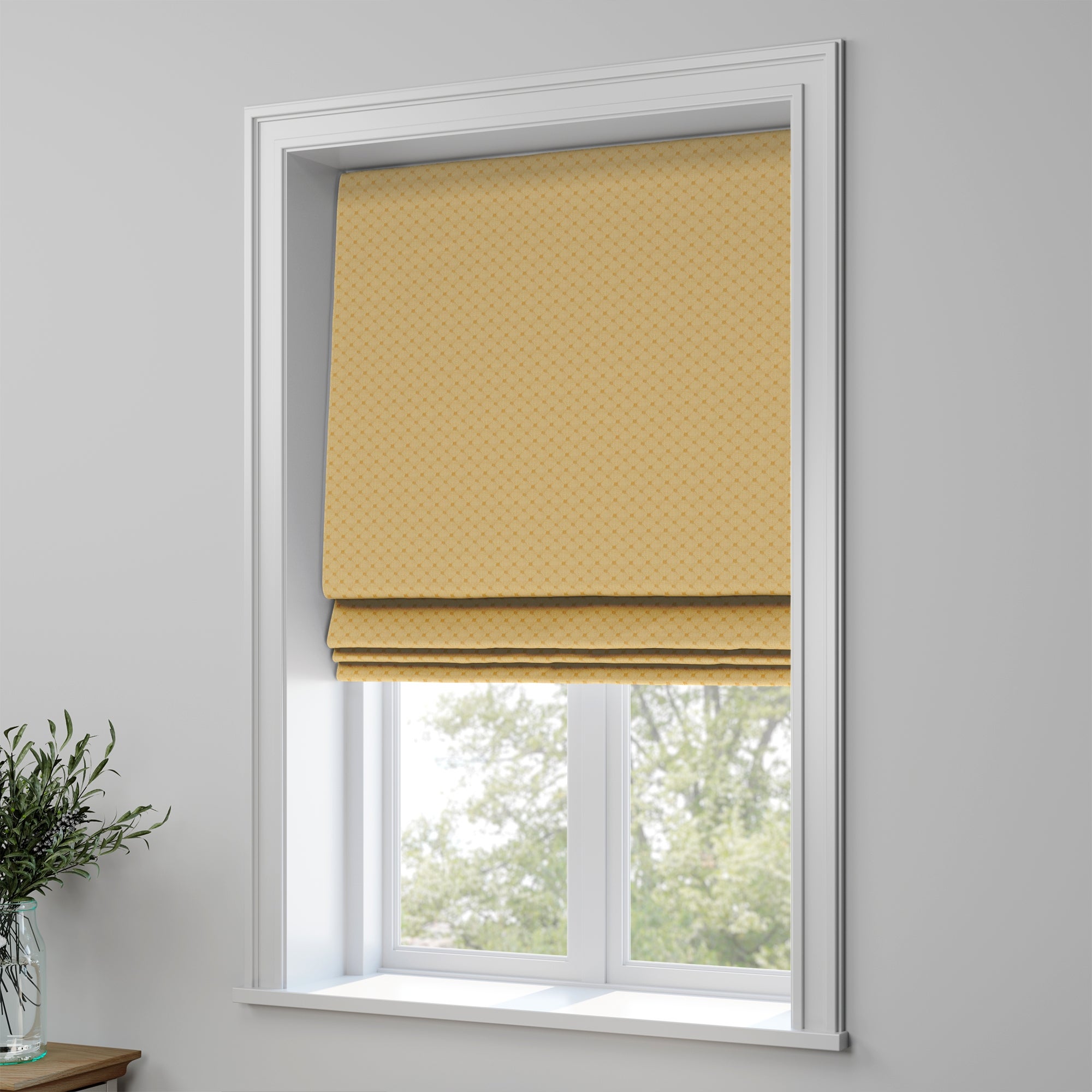 Orpheus Made to Measure Roman Blind Orpheus Gold