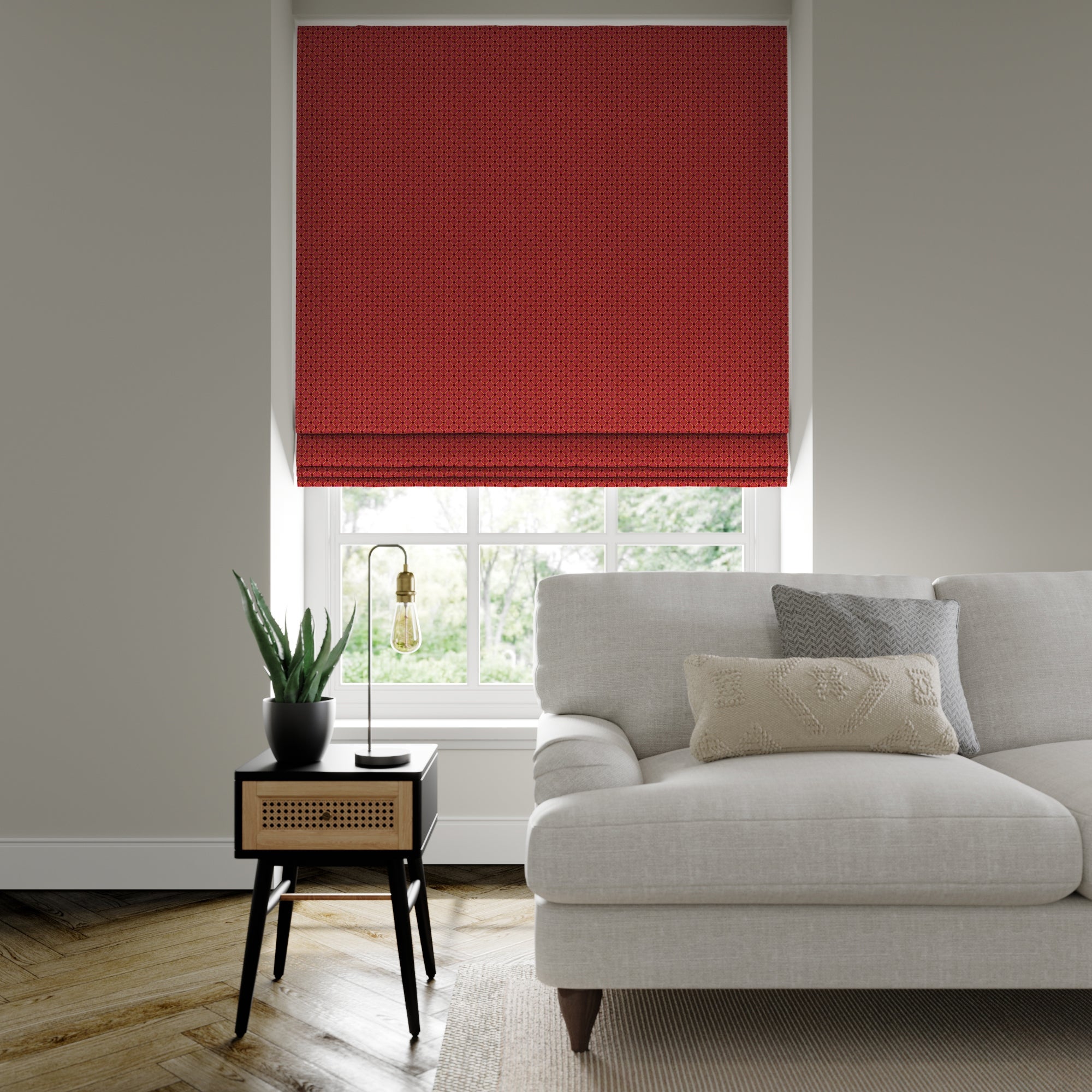Orpheus Made to Measure Roman Blind Orpheus Red