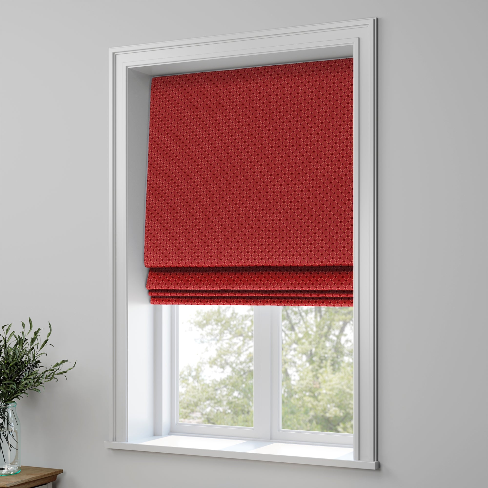 Orpheus Made to Measure Roman Blind Orpheus Red