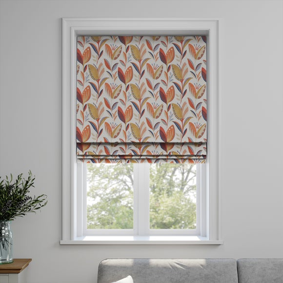 Leon Made to Measure Roman Blind Leon Burnt Orange