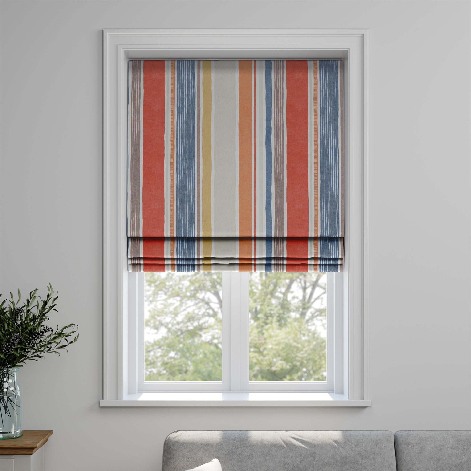 Marcel Made to Measure Roman Blind Marcel Burnt Orange