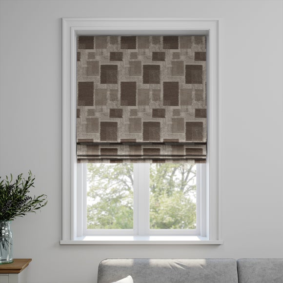 Jefferson Made to Measure Roman Blind Jefferson Mocha