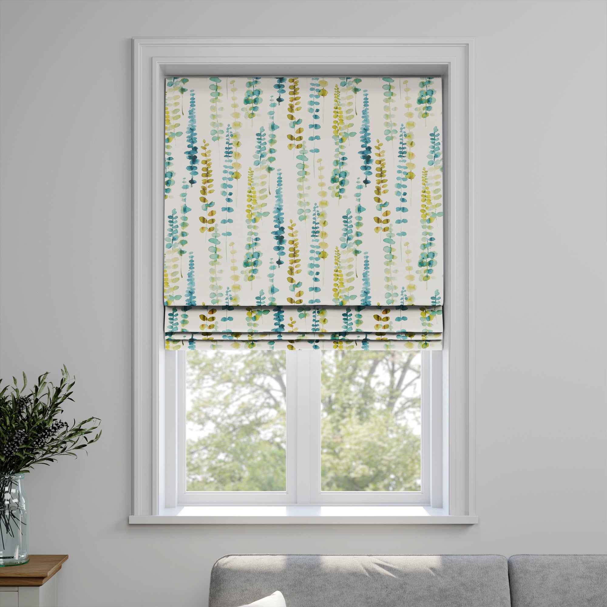 Santa Maria Made to Measure Roman Blind Santa Maria Oasis