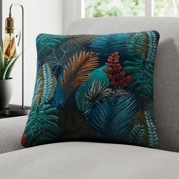 Dunelm turquoise sale cushions