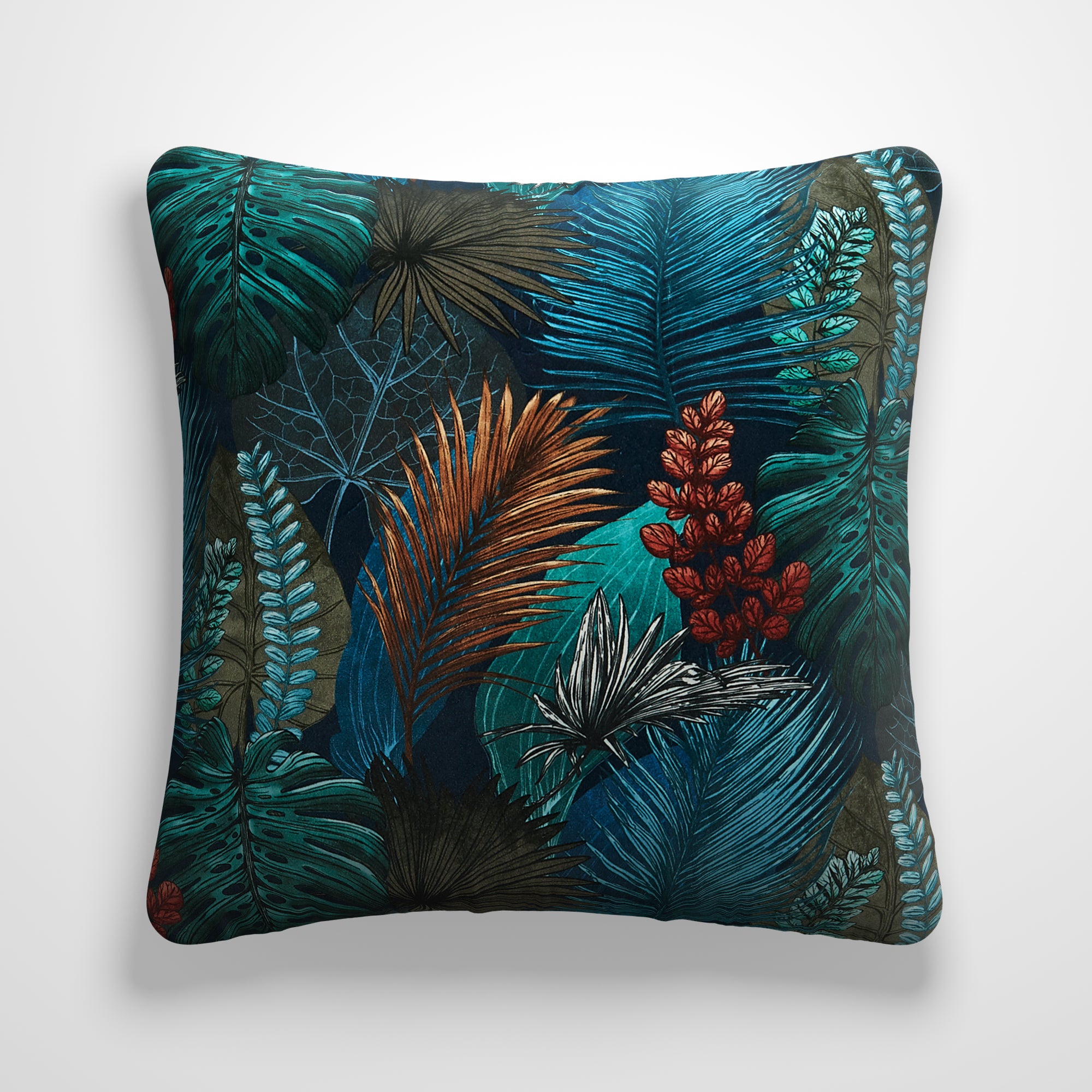 Rainforest Made to Order Cushion Cover Rainforest Teal