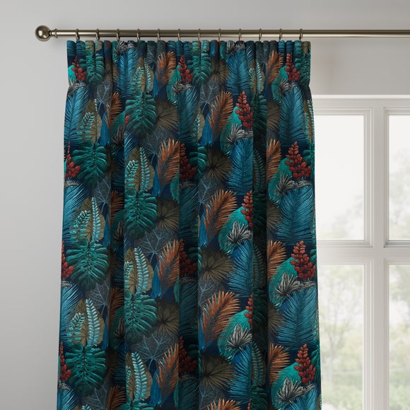 Rainforest Made to Measure Curtains Rainforest Teal