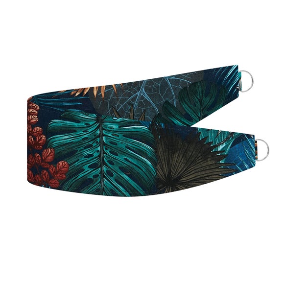 Rainforest Made To Order Tieback Rainforest Teal