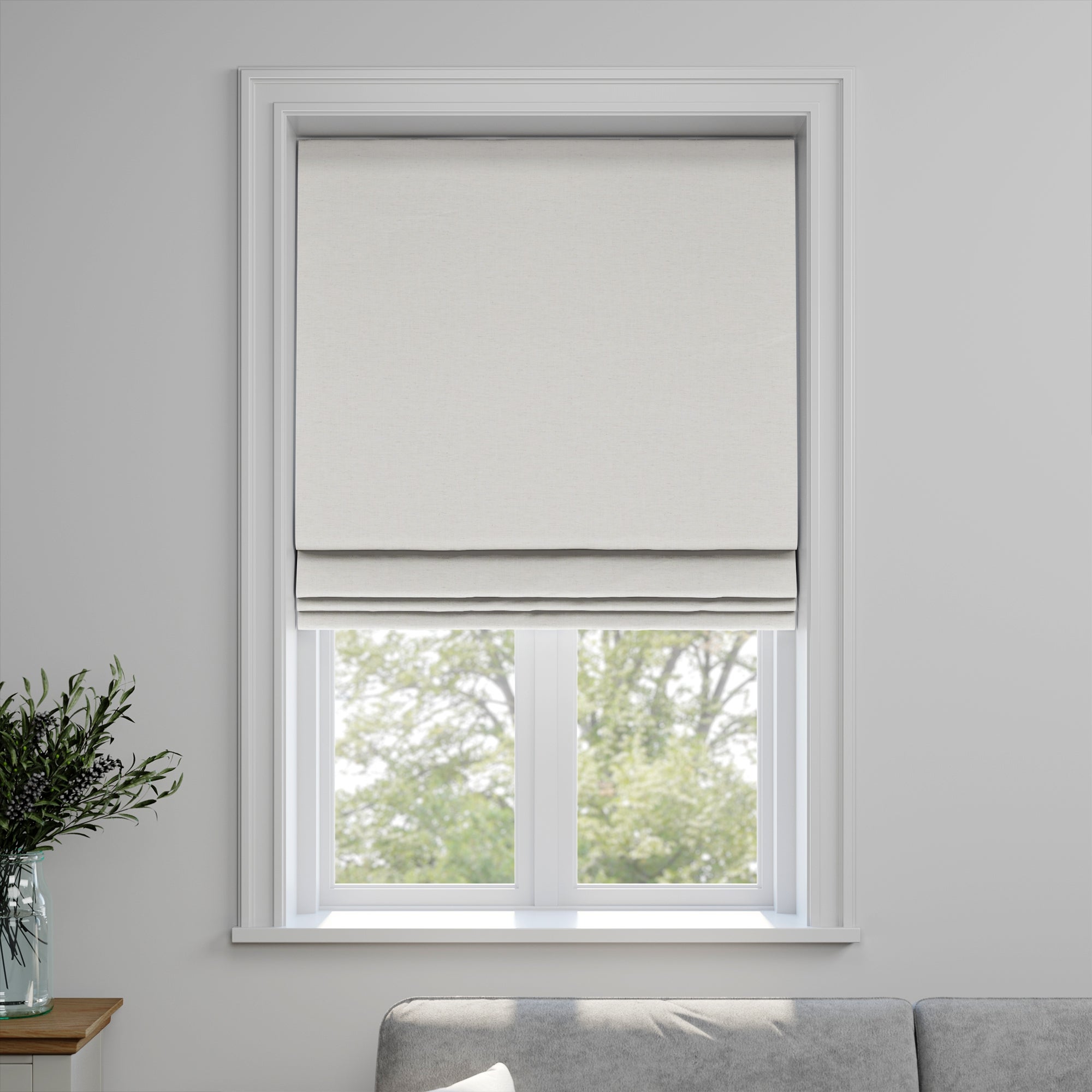 Florenzo Made to Measure Roman Blind Florenzo Oyster