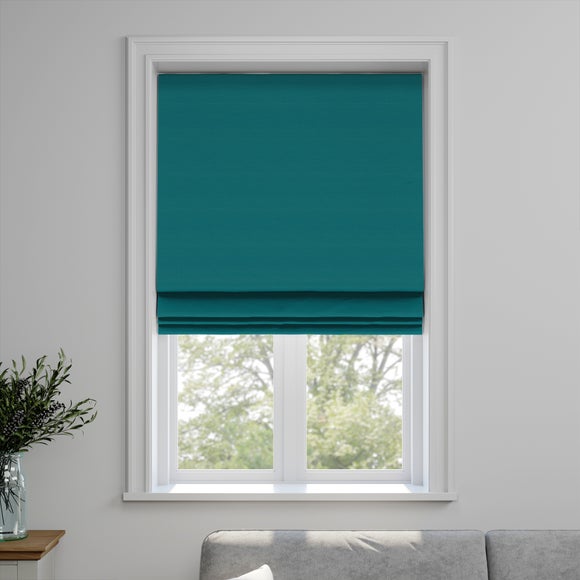 Capri Made to Measure Roman Blind Capri Teal