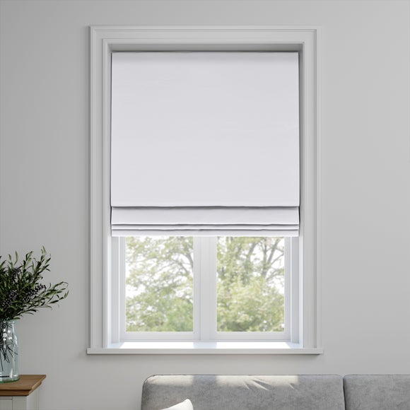 Capri Made to Measure Roman Blind Capri White
