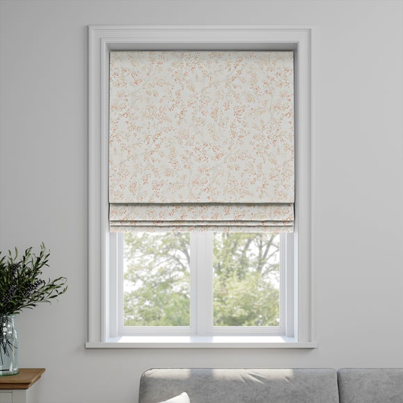 Somerley Made to Measure Roman Blind Somerley Coral