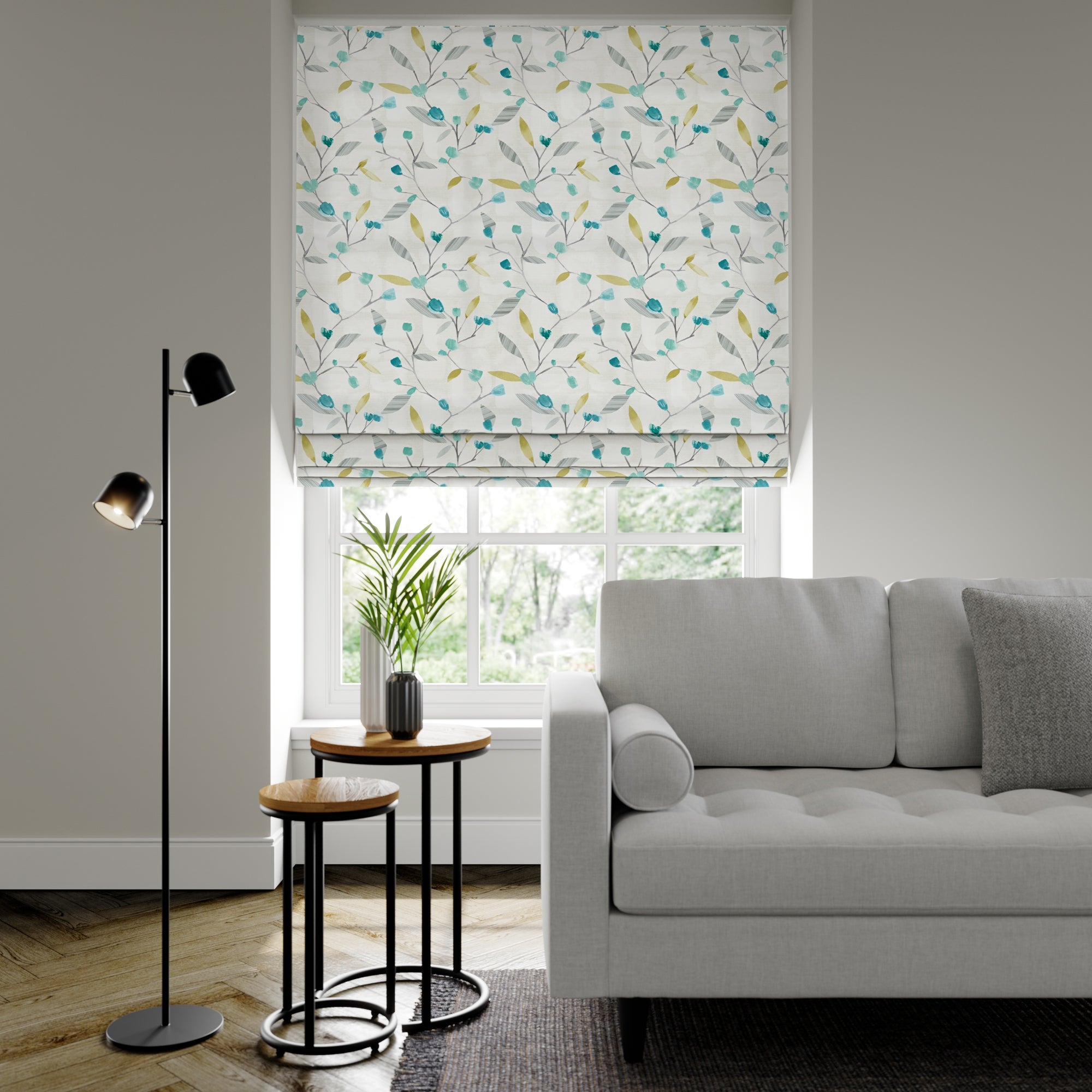 Eva Made to Measure Roman Blind | Dunelm