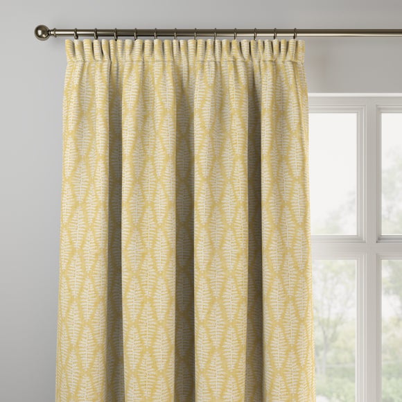 Verdure Made to Measure Curtains Verdure Mustard