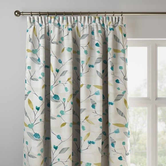 Eva Made to Measure Curtains Eva Teal