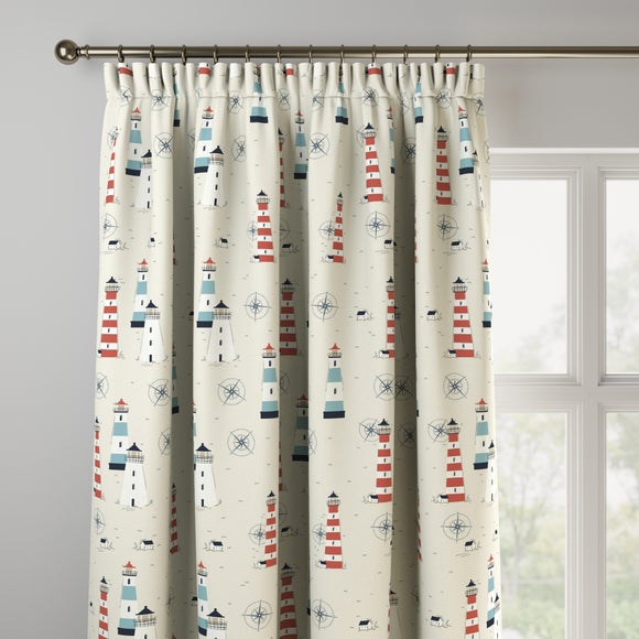 Coastal Lundy Made to Measure Curtains Lundy Multi