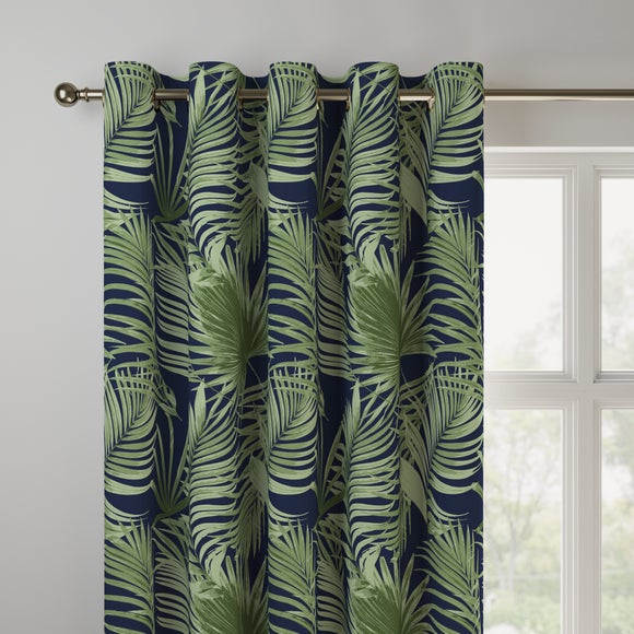 Maximalist Palm Made to Measure Curtains Palm Ink
