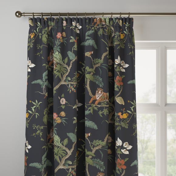 Maximalist Bengal Made to Measure Curtains Bengal Slate