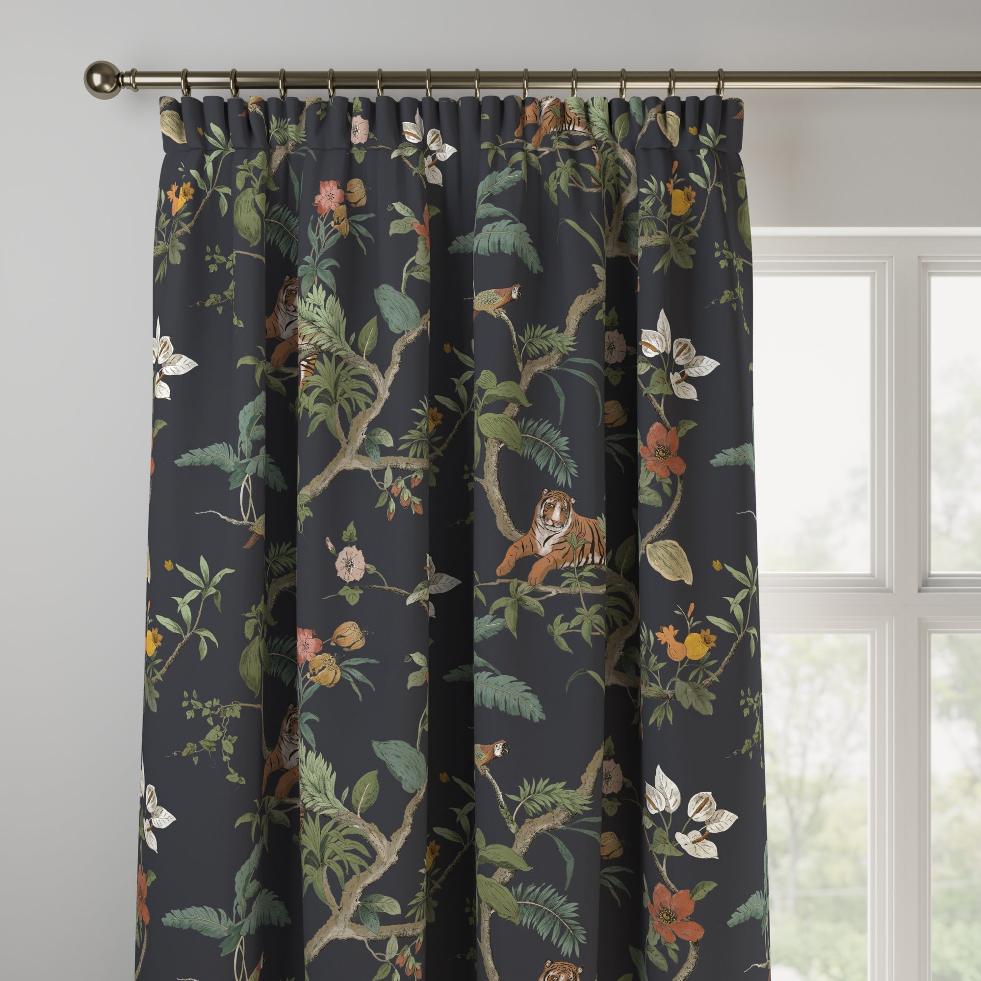 Maximalist Bengal Made to Measure Curtains | Dunelm