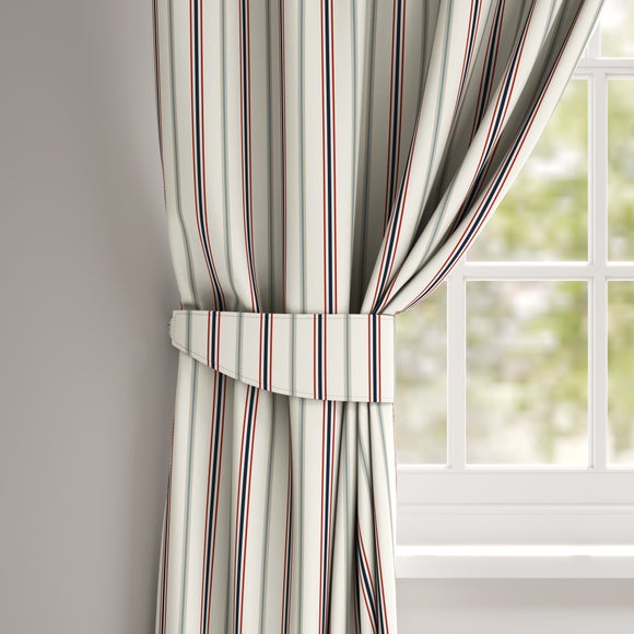 Coastal Salcombe Stripe Made To Order Curtain Tieback